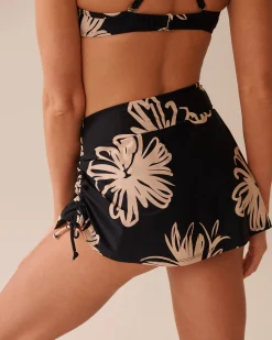 Online High Waist Skirt Bikini Bottom On Neutral Ground|Bottoms