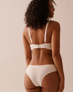 Best Crochet D Cup Triangle Bikini Top Texture Play|On Neutral Ground