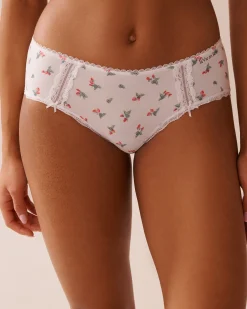 Best Cotton and Lace Detail Hiphugger Panty Cotton Panties|Hiphugger