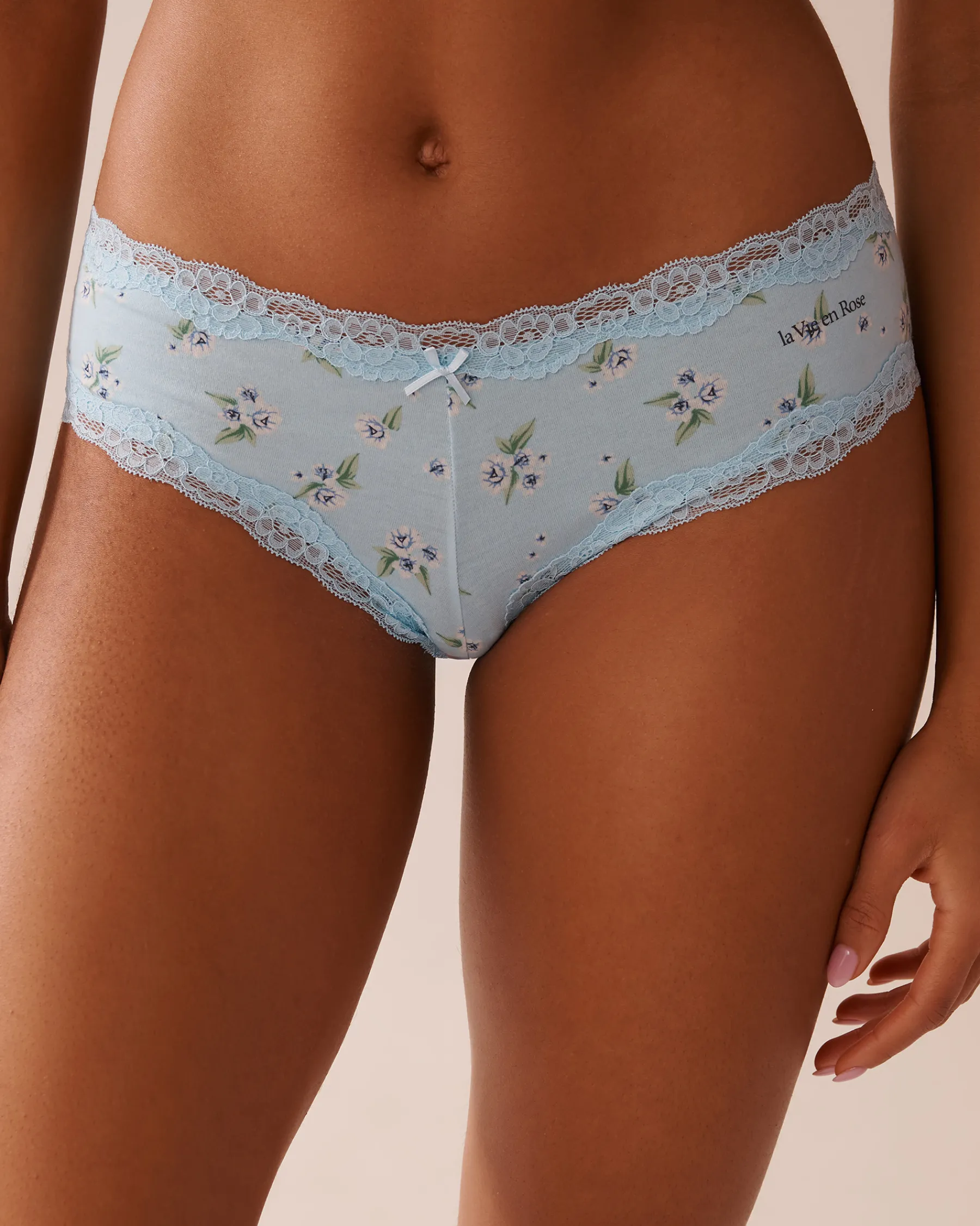 Best Cotton and Lace Trim Cheeky Panty Cotton Panties|Cheeky