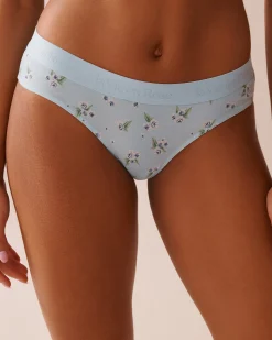 Sale Cotton and Logo Elastic Band Bikini Panty Cotton Panties|Bikini