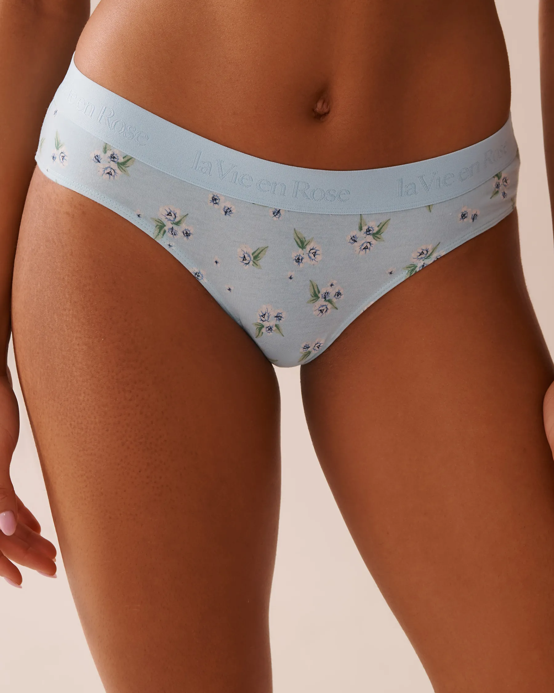 Sale Cotton and Logo Elastic Band Bikini Panty Cotton Panties|Bikini