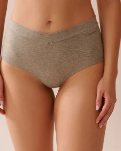 Hot Cotton High Waist Bikini Panty Cotton Panties|High Waist