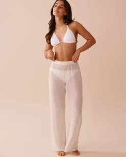 Online Crochet Pants Texture Play|On Neutral Ground