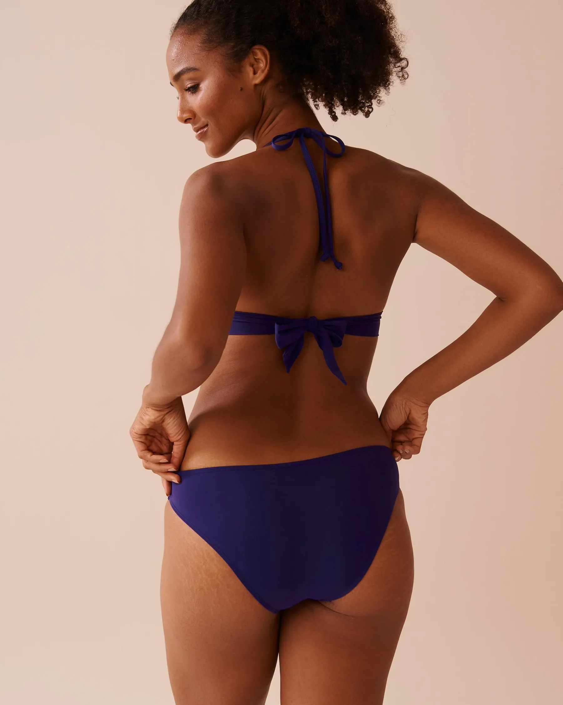 Clearance Criss-Cross Triangle Bikini Top A Splashing Escape|Tops