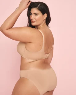 Hot Lightly Lined Sleek Back Bra T-shirt Bras|Full Coverage
