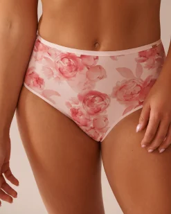 Outlet Microfiber Sleek Back High Waist Bikini Panty Bikini|High Waist