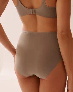 Best Microfiber Sleek Back High Waist Bikini Panty High Waist|Bikini