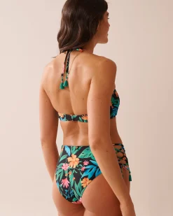 Discount Cutout Bandeau Bikini Top Tops