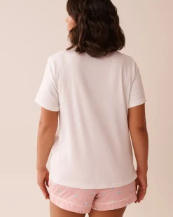 Clearance Seagull Print Super Soft T-shirt The Peachy Dream Collection|Tops
