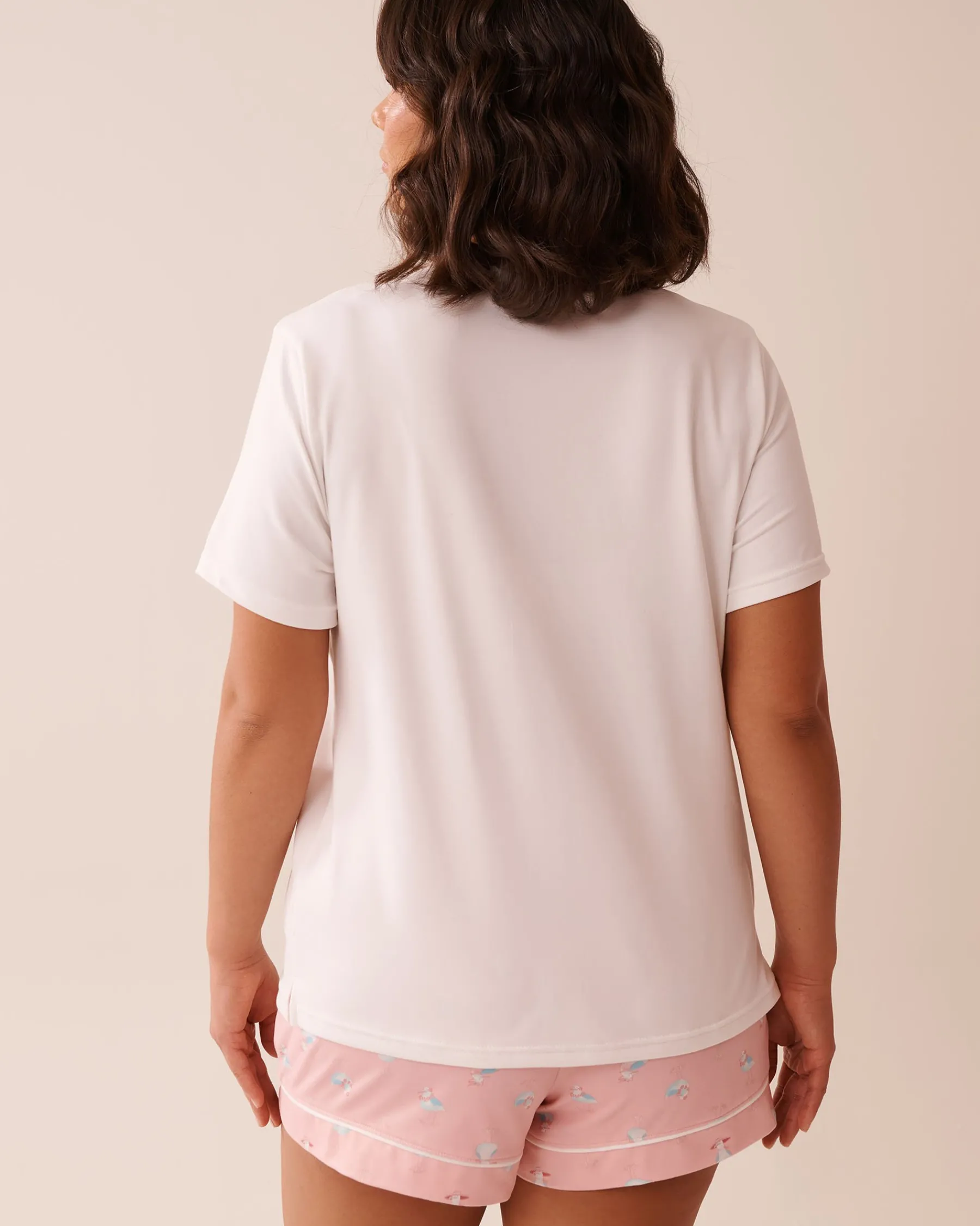 Clearance Seagull Print Super Soft T-shirt The Peachy Dream Collection|Tops