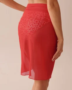 Hot Short Mesh Pareo Summer Romance|Beachwear