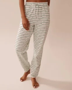 Clearance Snail Print Cotton Jogger Pajama Pants Cotton Pajamas|Bottoms