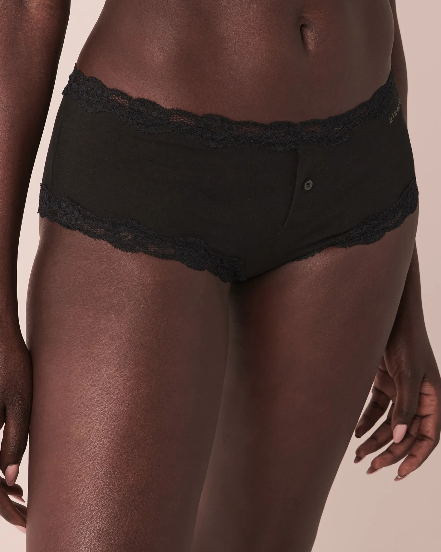 Outlet Super Soft Lace Trim Boyleg Panty BOY The Peachy Dream Collection|Boyshort