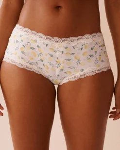 Best Super Soft Lace Trim Boyleg Panty BOY The Peachy Dream Collection|Boyshort