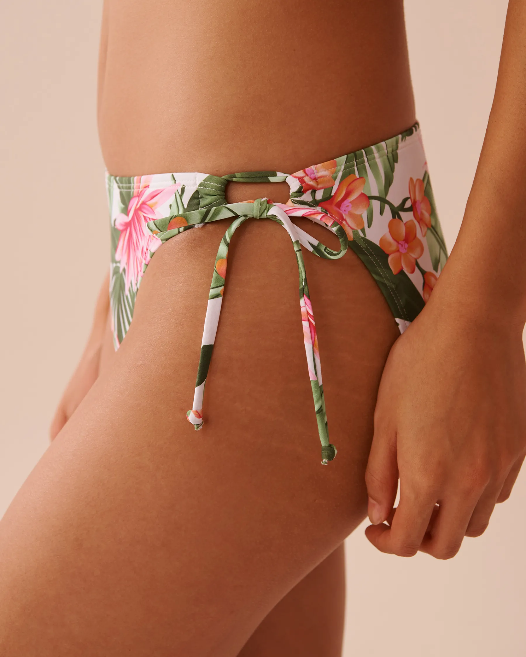 Discount WATER LILY Side Tie Bikini Bottom Bottoms