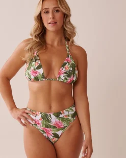 Online WATER LILY Triangle Bikini Top Tops